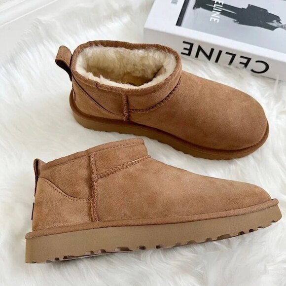 🥯🥯UGG Classic Ultra Mini Boots chestnut - Picture 6 of 6